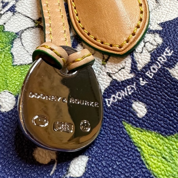 Dooney & Bourke Blue and White Hydrangea Floral Print Bag - Picture 5 of 16